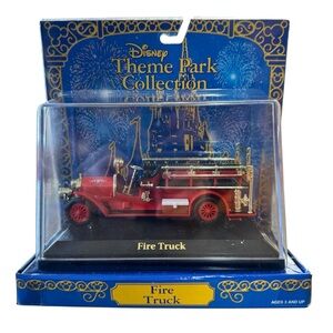 NIP Disney Theme Park Collection Die Cast Metal Vehicle: Fire Truck